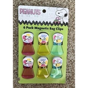 Snoopy Magnetic Bag Clips